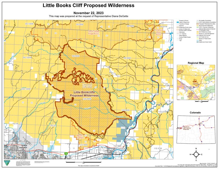 little books cliff proposed wilderness