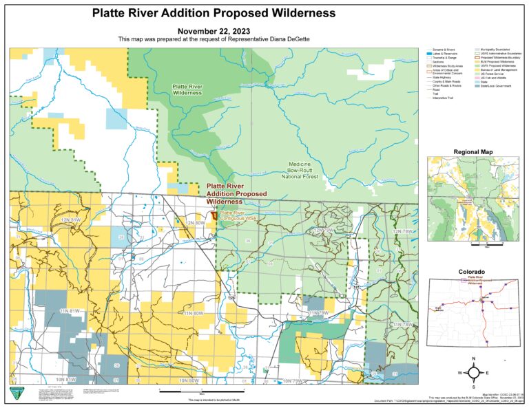 platte river addition proposed wilderness