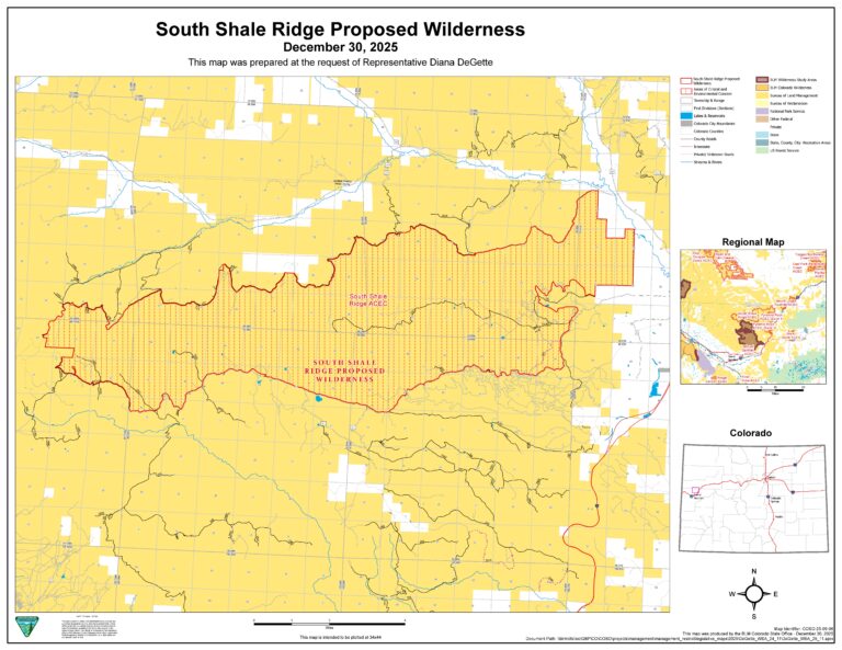 south shale ridge proposed wilderness