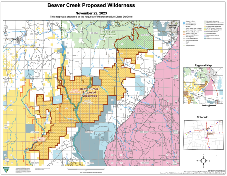 beaver creek proposed wilderness