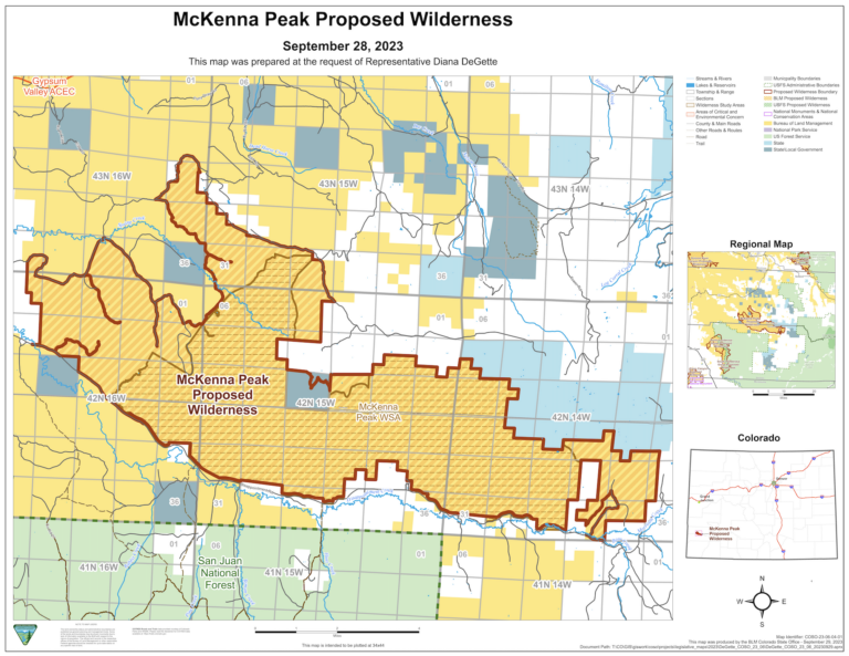 mckenna peak proposed wilderness